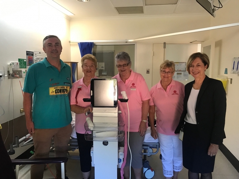Convoy  funds new ultrasound machine for Shellharbour Hospital